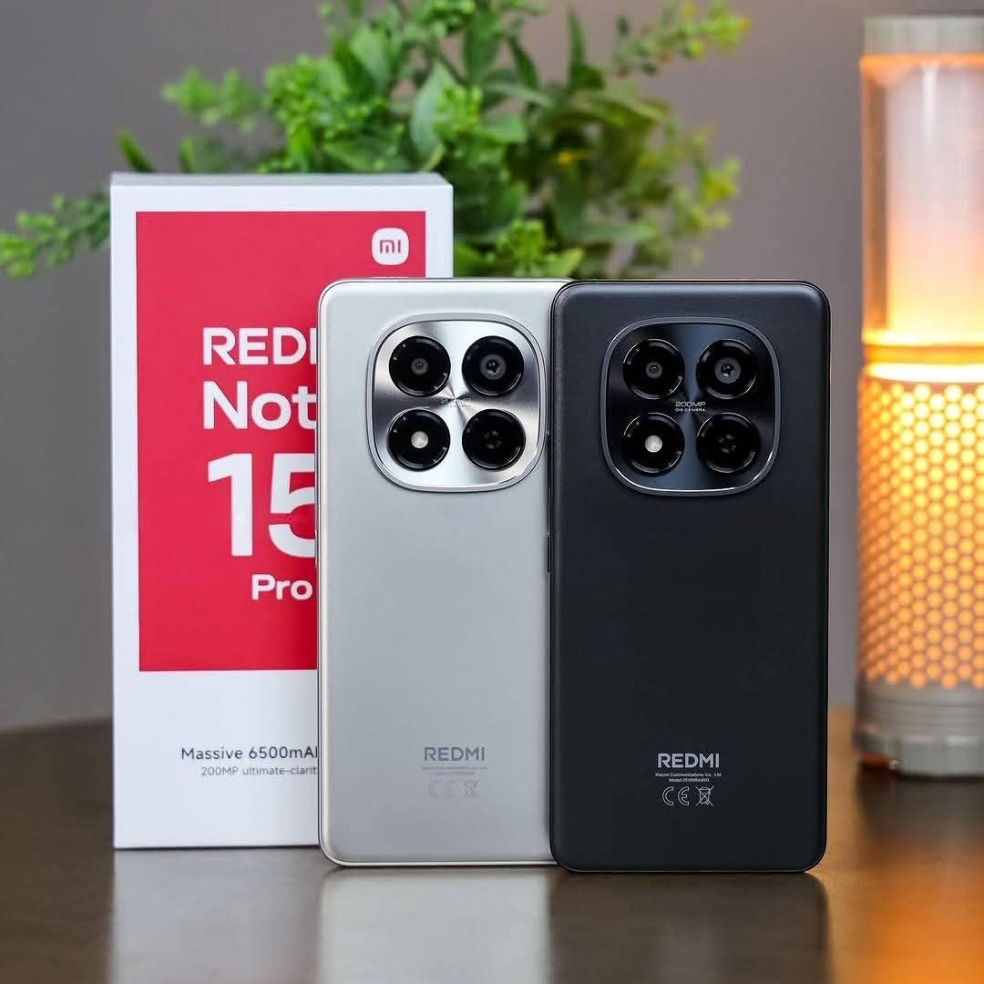 Redmi Note 15 Pro 8Go RAM + 256Go ROM | Écran AMOLED 120Hz | Caméra 200MP | Batterie 6500mAh | Livraison Gabon | Kadmarket