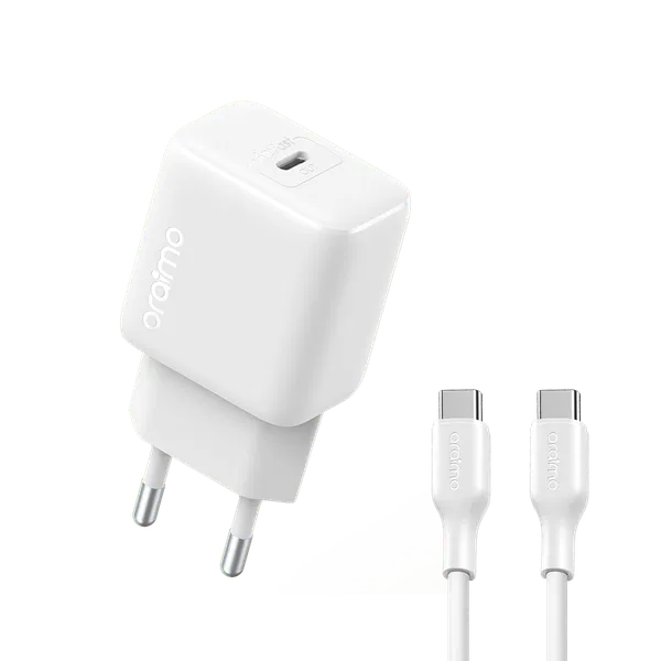 Oraimo PowerCube 202 OCW-5202E – Chargeur USB-C 20W Fast Charge | Livraison Gabon | Kadmarket
