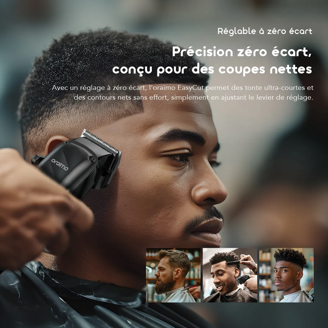 Oraimo EasyCut OCL-230 – Tondeuse à cheveux super puissante et réglable | Livraison Gabon | Kadmarket