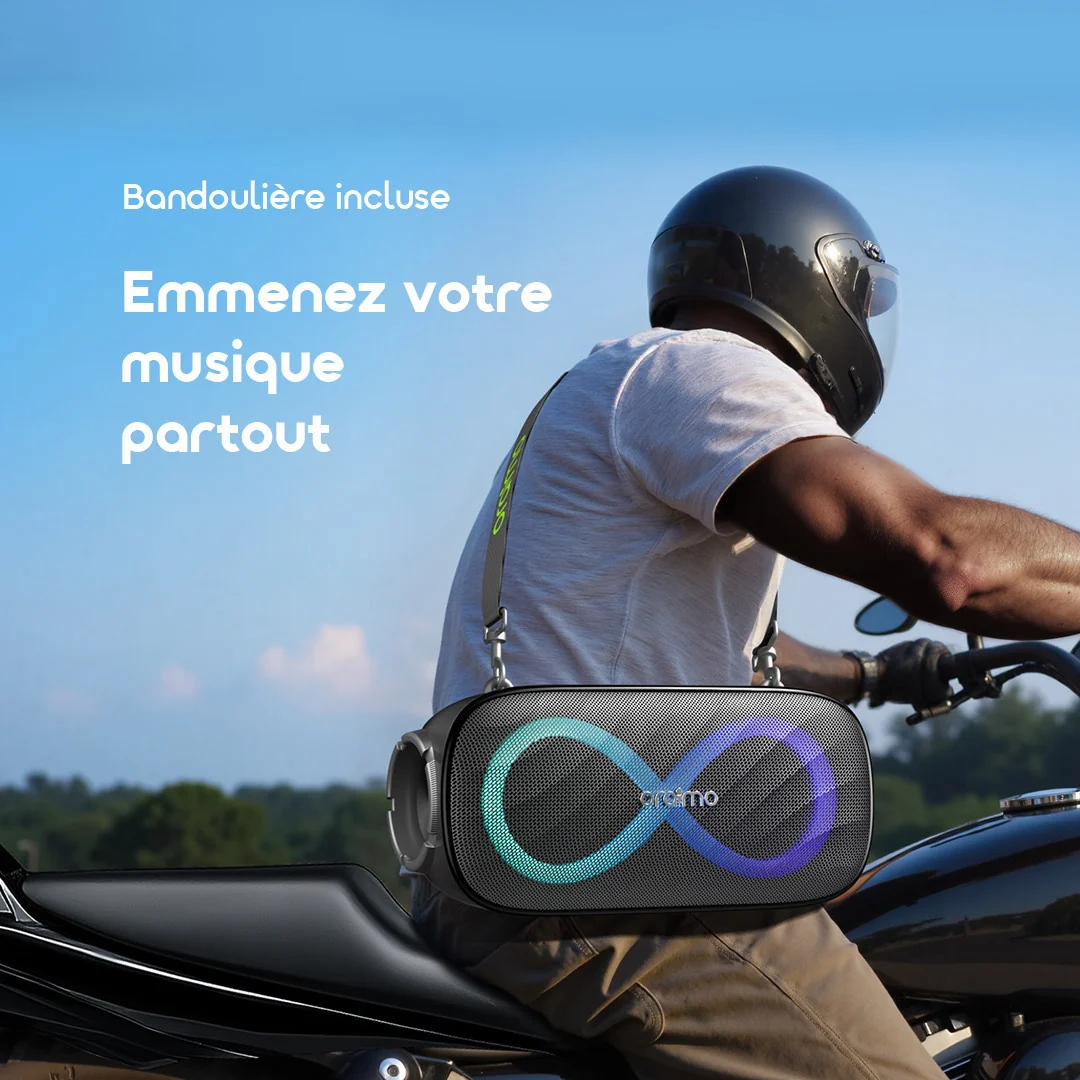 Oraimo SpaceBox Pro — | Baffle   Speaker  | Enceinte Bluetooth 80W | Son surround 2.1 | Jeux de lumières | Mode Karaoké | Livraison Gabon | Kadmarket